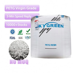 Granulés/Pellets PETG vierges Volar 25 kg/sac Qualité alimentaire Couleur naturelle Matière première plastique - Product Image 1