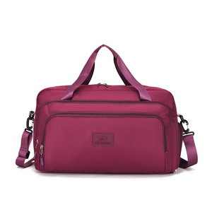 Casual Travel <b>Bag</b> Adjustable Crossbody Strap Embossed Leather Logo Dual Side Pockets Thick Webbing Handle Shoulder Storage <b>Bag</b> - Product Image 3