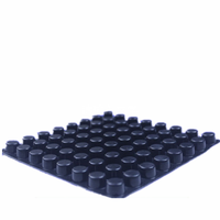 Deson Transparent Auto-Adhésif En Caoutchouc Silicone Porte Dot Pare-chocs Pieds Pour Meubles Chaise