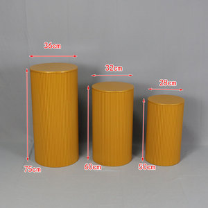 Đám cưới sắt sóng hình trụ món tráng miệng bảng - Product Image 6