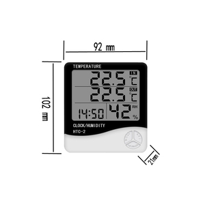 Thermo-hygromètre numérique en plastique d'intérieur, instrument portable <span class=keywords><strong>pour</strong></span> <span class=keywords><strong>mesurer</strong></span> l'<span class=keywords><strong>humidité</strong></span> et la température, OEM/ODM, 1 an - Product Image 6