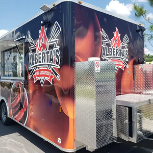 Camion de restauration entièrement équipé, remorque de restauration mobile, barbecue, hot-dog, chariot mobile extérieur pour bière, glace, café, remorques alimentaires - Product Image 6