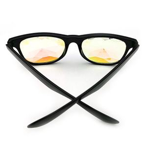 شعار مخصص الأوجه ، udv400 diffrection Gafas Caleidoscopicas Vaso De Cristal للحفلات/الهذيان مع إطار الكمبيوتر - Product Image 4