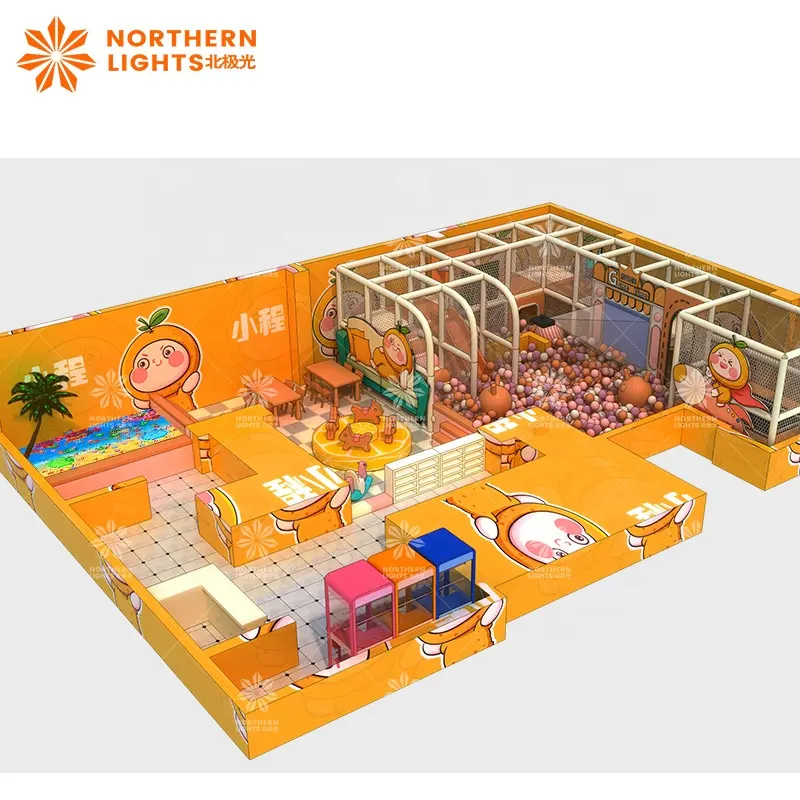 Divertimento proiezione interattiva a tema di classe mondiale grandi bambini divertente mondo morbido modulare parco giochi al coperto per i bambini