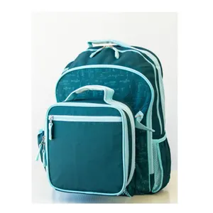 Tas punggung siswa, ransel sekolah kanvas dapat dilipat alat pribadi kasa