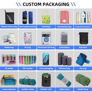 Asciugamano Rinfrescante Magico con Stampa Personalizzata a Prezzo di Fabbrica, con Sacchetto in Silicone - Product Image 4