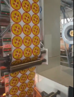 4 couleurs Étiquettes adhésives satinées et codes barres entièrement automatiques Machine d'impression flexographique empilée Imprimante UV