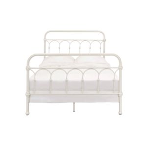 Lit double en métal finition blanche DB Citron - Product Image 5