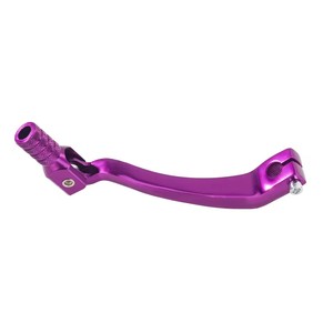 Levier d'embrayage réglable en aluminium pour la modification et l'amélioration des motos, disponible en rouge, argent, violet et arc-en-ciel - Product Image 2