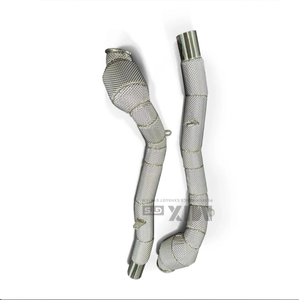 Para <span class=keywords><strong>Ferrari</strong></span> GTC4 LUSSO 3,9 T 2017-2019 Tubo de bajada Escape de alto rendimiento Mejora de la potencia del rendimiento de carreras modificado - Product Image 6