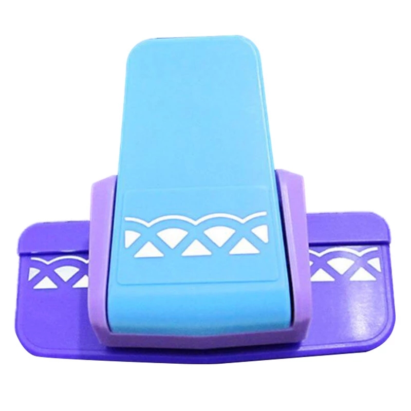 Новый необычный дырокол для краев с цветочным дизайном, дырокол для тиснения, скрапбукинга, устройство для ручной работы, резак для бумаги «сделай сам», подарок для рукоделия