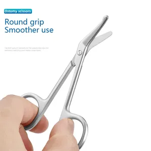 Thú Y Chăm Sóc Nhà Thép Không Gỉ Loại Bỏ khâu Kit Hướng Dẫn Sử Dụng <span class=keywords><strong>Ostomy</strong></span> Stoma Điều Dưỡng Băng Uốn Kéo Cho Các Bác Sĩ Y Tá - Product Image 4