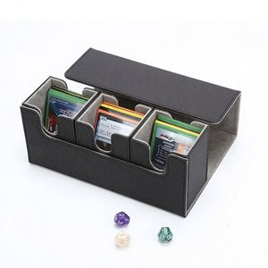Boîte à cartes multifonctionnelle trois-en-un détachable et personnalisable, tendance, en cuir PU rectangulaire pour cartes de jeu/TCG/CCG - Product Image 3