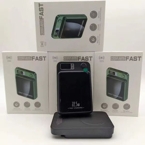 Chargeur sans fil portable 20W avec logo personnalisé, mince, en PVC et ABS, magnétique, haute capacité 5000 mAh 10000 mAh, étanche - Product Image 3