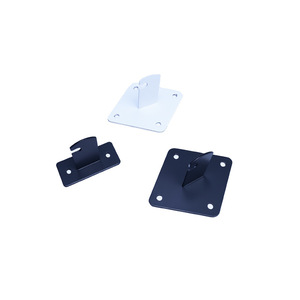 Ousheng Wall <b>Mount</b> Hooks Black White Square Rhombus Metal Kitchen Bracket Minimalist Style - Product Image 1