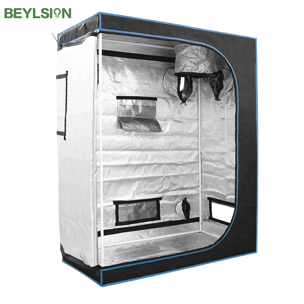 47.24*23.62*59.05 Inch  120x60x150CM  600D Grow Tent Box Room Tent Grow Light Accessories Indoor Grow Boxes Greenhouse