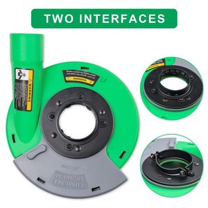 HERZO 125mm cubierta de polvo de molienda de plástico para <span class=keywords><strong>amoladora</strong></span> angular herramienta sin polvo - Product Image 2