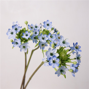 Flores Artificiales de Seda y Plástico, Estrella de Belén, para Decoración de Bodas, Hogar y Dormitorio - Product Image 6