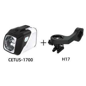 Luz Delantera para Bicicleta Gaciron Cetus-1700 LM, Luces Altas y Bajas, Control Remoto Inalámbrico con Sensor de Vibración Inteligente - Product Image 4