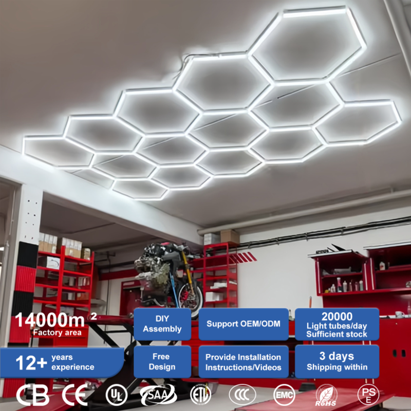 Energy Saving DIY Led Hexagon Honeycomb