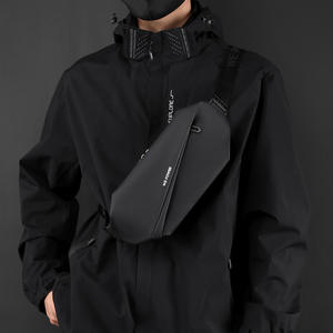 กระเป๋าคาดหน้าอกผู้ชาย We Power กระเป๋าสะพายข้างกันน้ำ สายสะพายถอดได้ สีพื้น ฤดูใบไม้ร่วง 2023 - Product Image 2