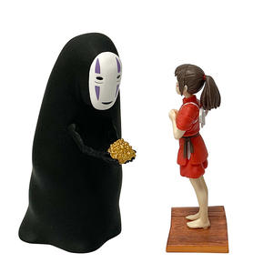Figura de <span class=keywords><strong>Anime</strong></span> de Spirited Away, Figuras de PVC de <span class=keywords><strong>Anime</strong></span>, Estatua Coleccionable, Muñeco de Juguete, Ogino Chihiro, Hombre Sin Rostro - Product Image 5