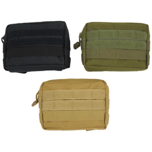 HB101 Outdoor Hunting Brown Green Khaki <b>Black</b> ACU Camouflage <b>Mini</b> Molle Waist <b>Bags</b> Pouches Accessories Kit <b>Bag</b> - Product Image 2