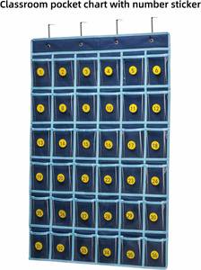 Organizador Colgante de Tela No Tejida con 36 Bolsillos para Aula, Material Escolar, Almacenamiento para Maestros, Teléfonos Celulares, Venta al Por Mayor - Product Image 5