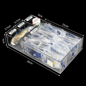 Plateau multifonctionnel pour chariot d'hôpital, collecte de sang médicale, perfusion intraveineuse, stockage d'aiguilles, pointe d'aiguille cutanée, perfusion - Product Image 2