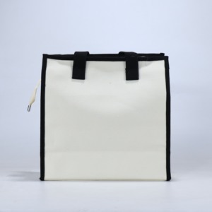 Wholesale Environmental Friendly Custom Printing <b>Tote</b> Zippered <b>Bag</b> for Women Travel - Product Image 5