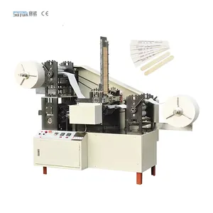 Multifunction tongue depressor high speed automatic individually dependable performance medical tongue depressor packing machine