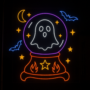 ไฟ LED ตกแต่งวันฮาโลวีนบ้านผีสิงสุสานประตูนรกสถานที่จัดงานเลี้ยงในสวน - Product Image 3