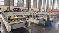 Machine de formage de tôles de toiture IBR, trapézoïdale, 5 nervures, machine de fabrication de tôles de toiture métalliques
