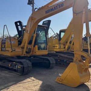 New Arrival Used Medium Excavator Komatsu PC110 <b>11</b> Ton Compact Hydraulic Crawler Digger for Sale Suitable for Construction - Product Image 4
