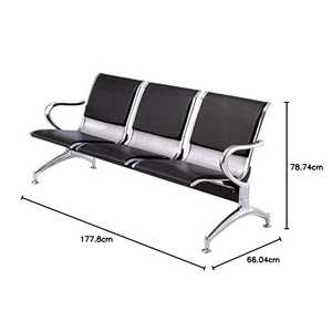 Silla de Espera Personalizada para Oficina, Hospital, Aeropuerto y Banco, Venta Directa de Fábrica - Product Image 6
