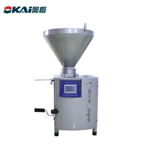 Wholesale price quantitative meat sausage filler/industrial vacuum sausage making machine