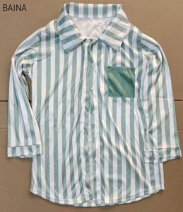 ชุดเซ็ตสองชิ้นลายทางแฟชั่นสำหรับผู้หญิง ไซส์ S-5XL รุ่นใหม่สำหรับฤดูร้อน แขนยาว กางเกงขายาว สไตล์ลำลอง - Product Image 5