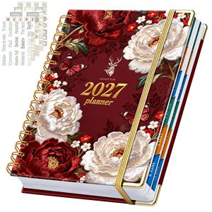 <span class=keywords><strong>Agenda</strong></span> 2027, Cuaderno de Horarios, Planificador Diario y Anual Personalizado - Product Image 4
