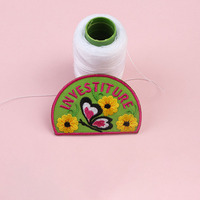 Patchs brodés à thème camping en plein air, thermocollants et à coudre, badges d'aventure naturelle pour pantalons, chapeaux, vêtements, décoration DIY