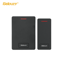 Lector de Tarjetas RFID Impermeable Wiegand 26-37bit 125kHz EM HID 13.56MHz Mifare NFC, Control de Acceso para Puertas, Cerradura Eléctrica IP65