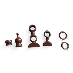 Tringle à rideaux en <span class=keywords><strong>bois</strong></span> avec accessoires pour tringle à rideaux, poteaux en <span class=keywords><strong>bois</strong></span> de Noël, anneaux en <span class=keywords><strong>bois</strong></span> pour rideaux, longueur 6 m, 28 mm, 35 mm, 500 pièces - Product Image 6