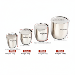 Crogiolo in Platino ad Altissima Purezza 99,99% da 5ml a 300ml per Uso <span class=keywords><strong>Laboratorio</strong></span> <span class=keywords><strong>con</strong></span> Supporto Personalizzato - Product Image 4