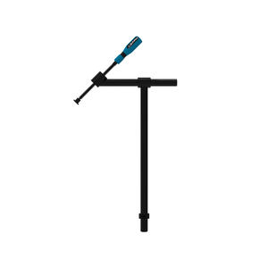 Abrazadera de tornillo de tubo GPPH de 500x345mm con ángulo de 45 °, agujeros de 28mm - Product Image 1