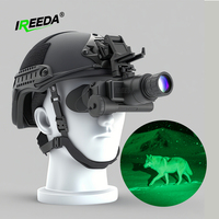 Gafas de Visión Nocturna de Alto Rendimiento IREEDA Gen2 PVS7, Binoculares de Visión Nocturna Montados en Casco, Visión con Poca Luz
