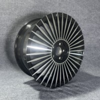 Rines Forjados de 18, 19 y 20 Pulgadas con Diseño Multirradio, Acabado Negro Brillante y 30 Radios, 5x112 para Mercedes Clase E y Audi Q5