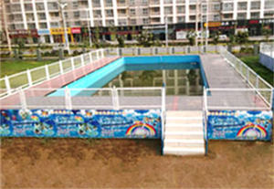 <span class=keywords><strong>Piscina</strong></span> Rectangular para Exteriores con Bomba de Filtro de Arena, <span class=keywords><strong>Piscina</strong></span> <span class=keywords><strong>Desmontable</strong></span> de Alta Calidad Personalizada - Product Image 4