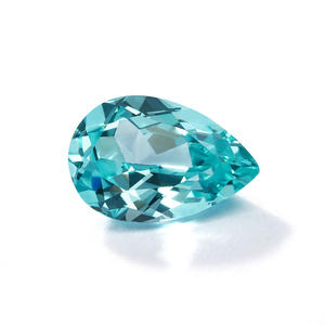 <span class=keywords><strong>Zaffiro</strong></span> di Lusso Blu Reale <span class=keywords><strong>Rosso</strong></span> Sangue Giallo Paraiba Rosa a Forma di Pera Blu Smeraldo e Rubino Sintetici Coltivati in Laboratorio - Product Image 4
