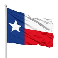 Bandeiras personalizadas do estado dos eua, bandeira grossa impermeável da bandeira do estado texas