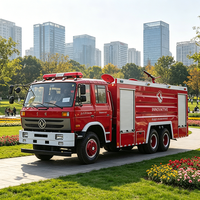 Camion de pompier multifonctionnel à mousse et réservoir d'eau de 15 m³, neuf, diesel, 4x2/6x4, vente chaude directe usine