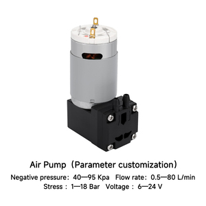 HCKG 3/6/9 V DC 低噪音微型电动隔膜泵水液输送隔膜微型泵电机自吸式潜水泵 - Product Image 1